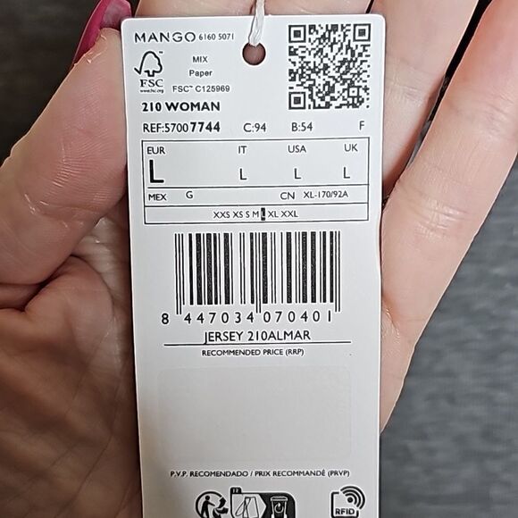 NWT MNG Large Gray Turtleneck sweater - Picture 8 of 8